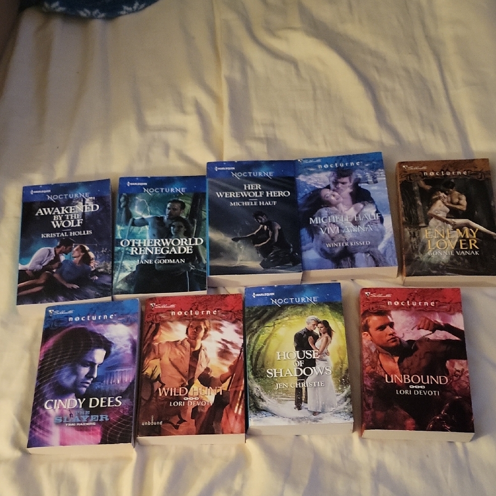 Silhouette Nocturne Series Books Set Of 9